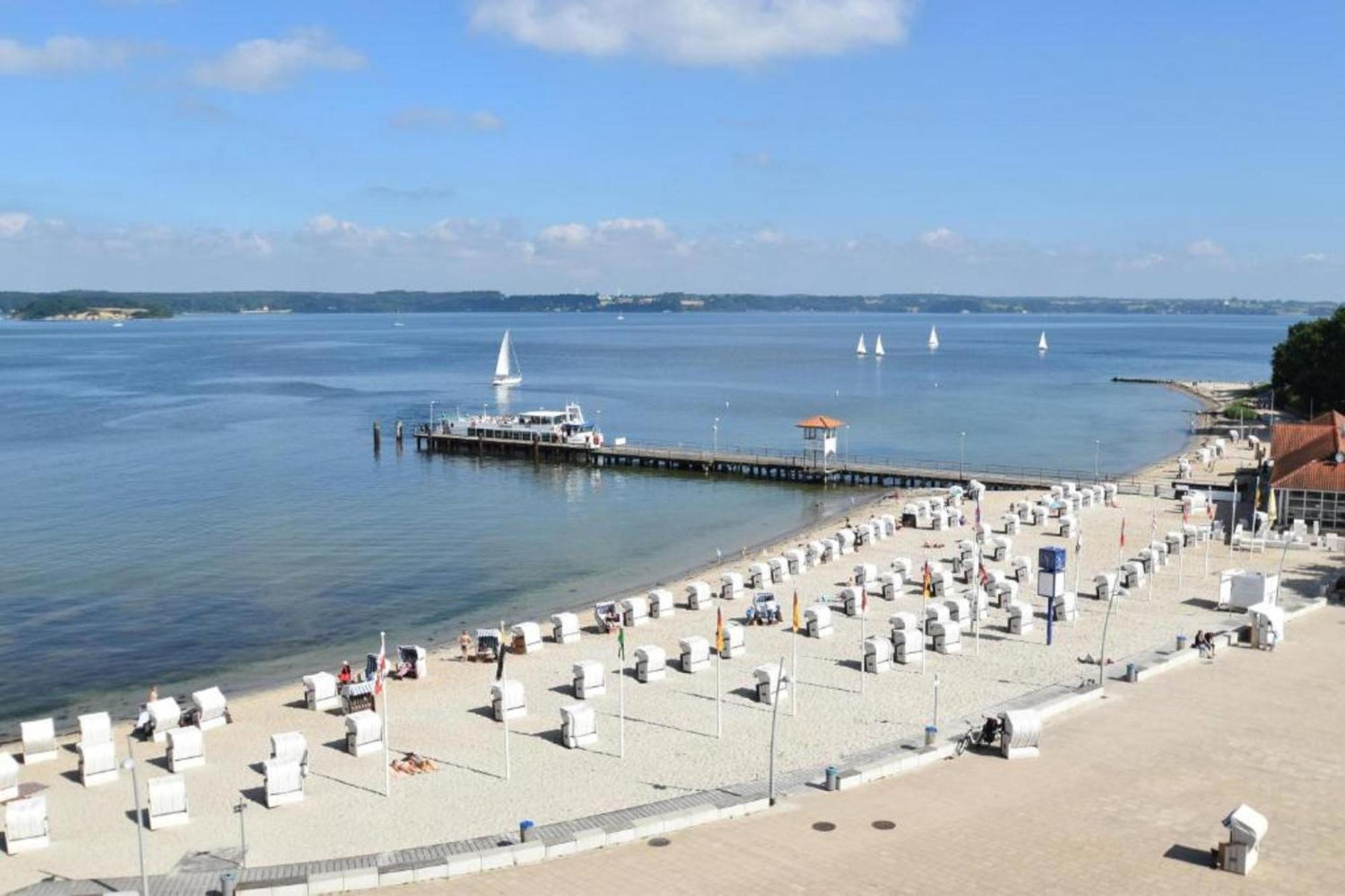 Förde-Lodge Glücksburg Exteriör bild